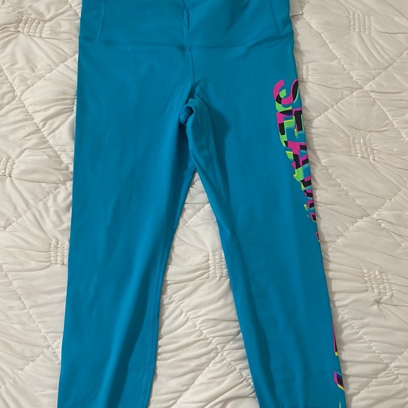 Lululemon Seawheeze Speed Wunder MR Tight 28” Turquoise Tide - Picture 5 of 9